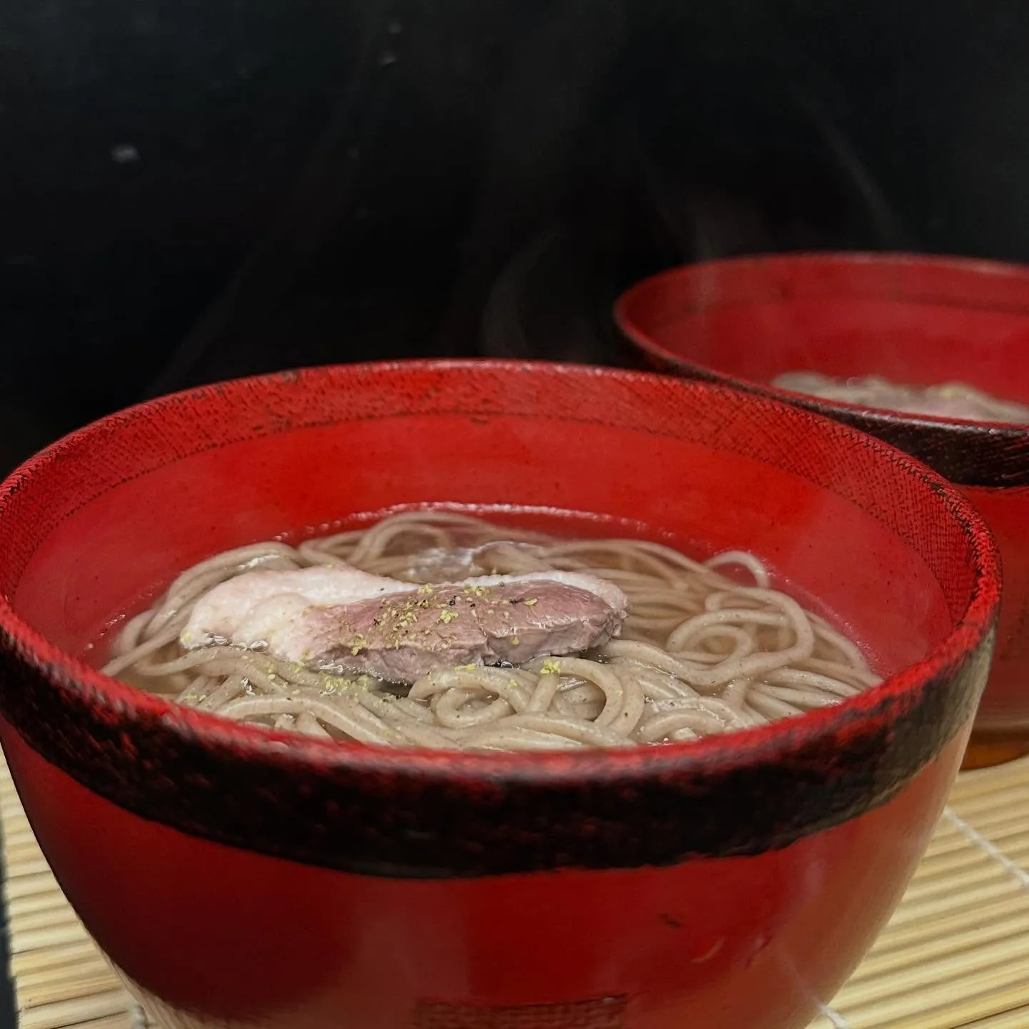 本日の1枚目のお写真は、『こだわり野菜＋倭鴨コース』に使われ...